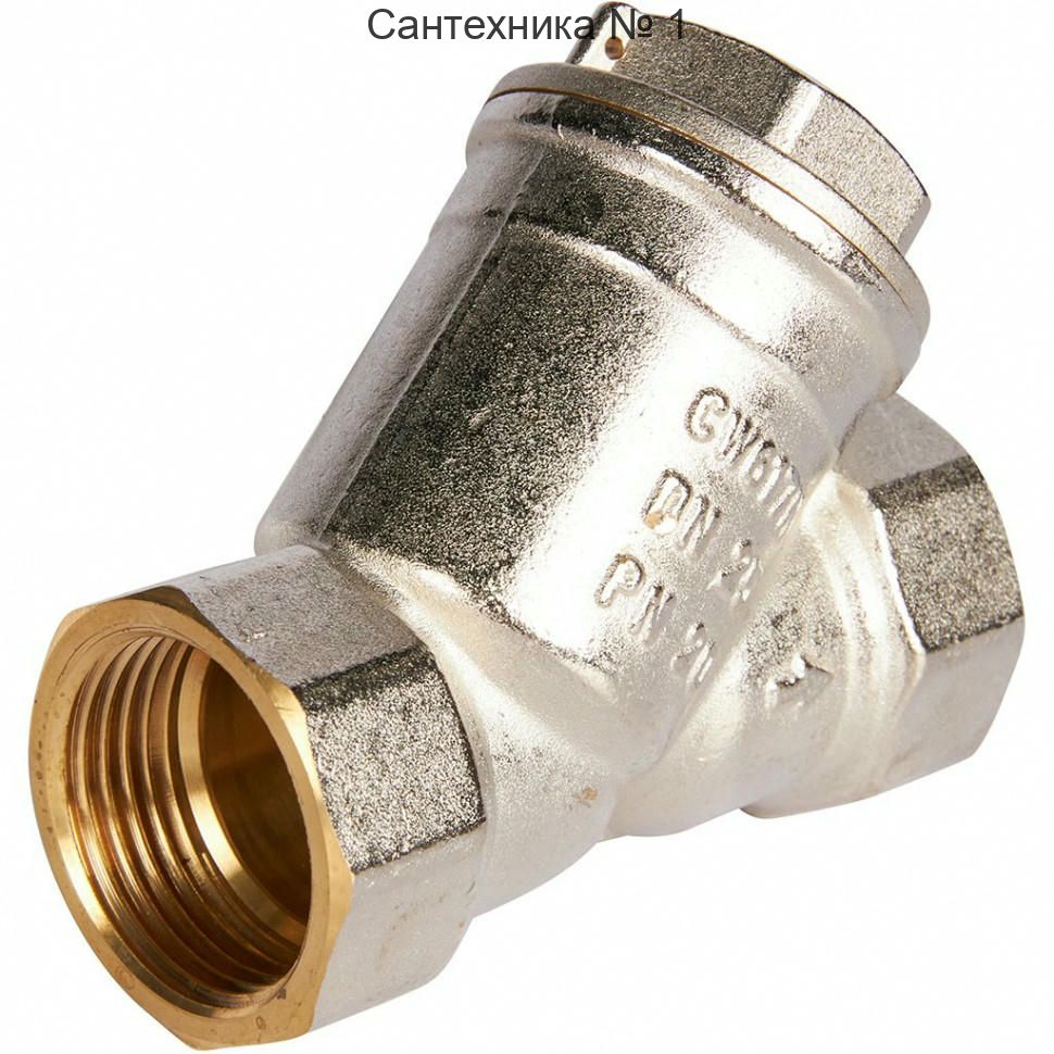 Фильтр грубой очистки косой 1" 500 мкр ROMMER