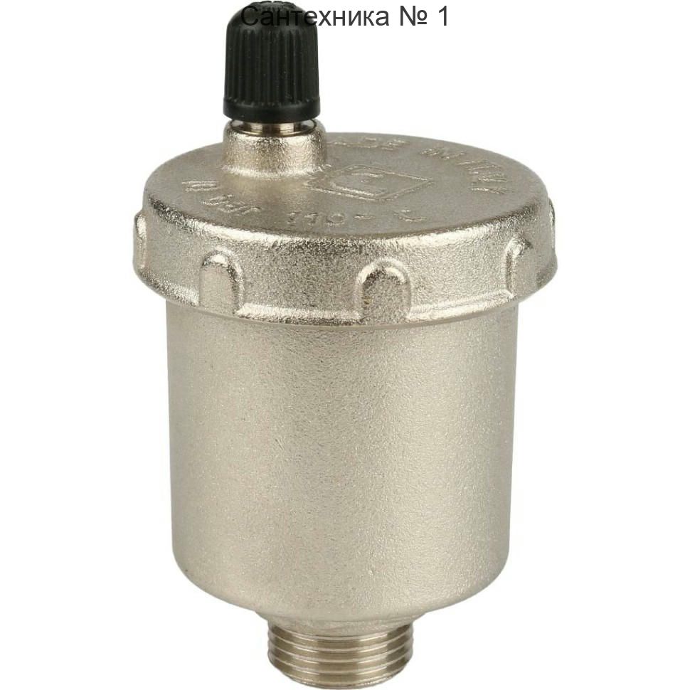 Воздухоотводчик автоматический 1/2", никелированный Itap