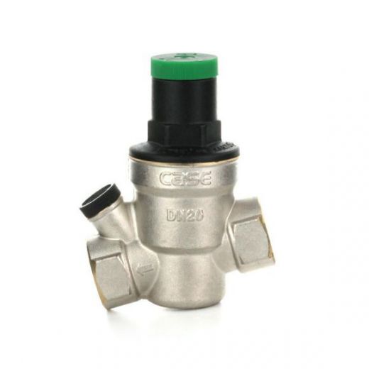 Редуктор давления мембранный с фильтром с сменным картриджем 1-6,5 бар, В 3/4" ELSEN