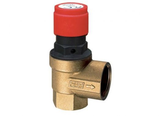 Клапан предохранительный 6 бар, 1/2 ВР х 3/4 ВР FAR