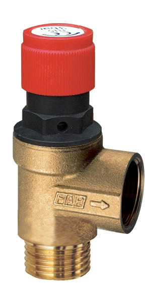 Клапан предохранительный 1/2 НР х 1/2 ВР, 3 бар FAR