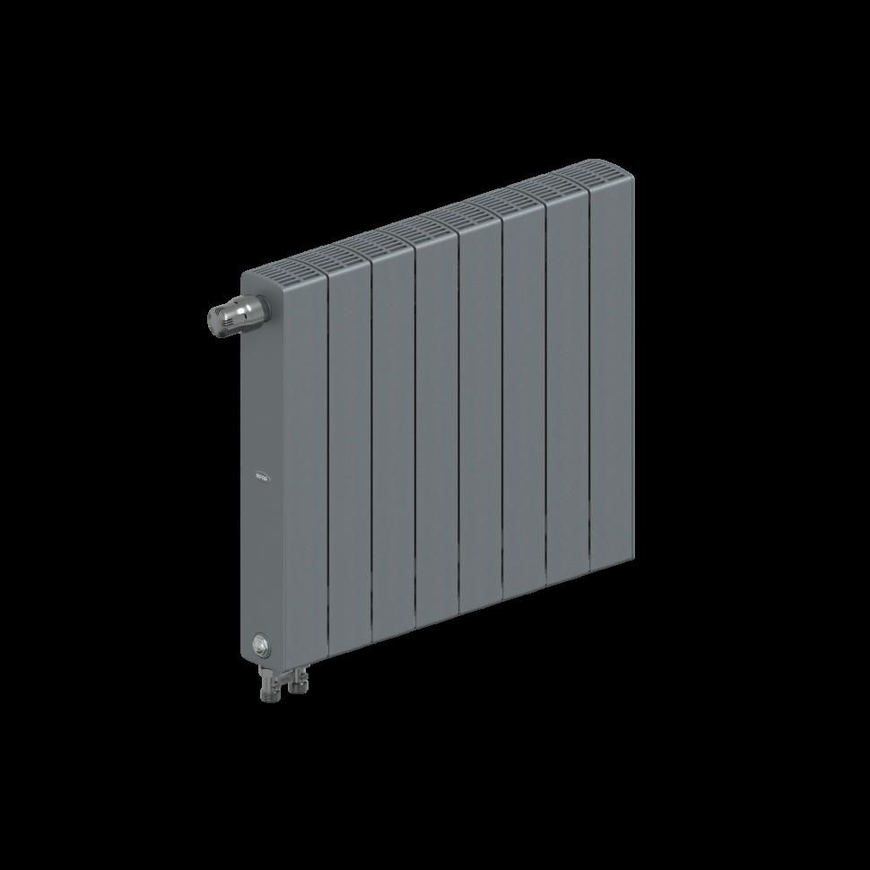 Радиатор биметаллический RIFAR SUPReMO VENTIL 500 8 секций, нижнее левое подключение (титан)