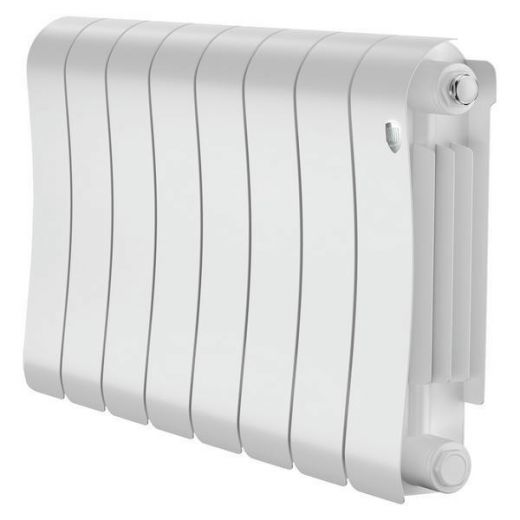 Радиатор биметаллический Royal Thermo Infinity 300 Bianco Traffico 8 секций, боковое подключение