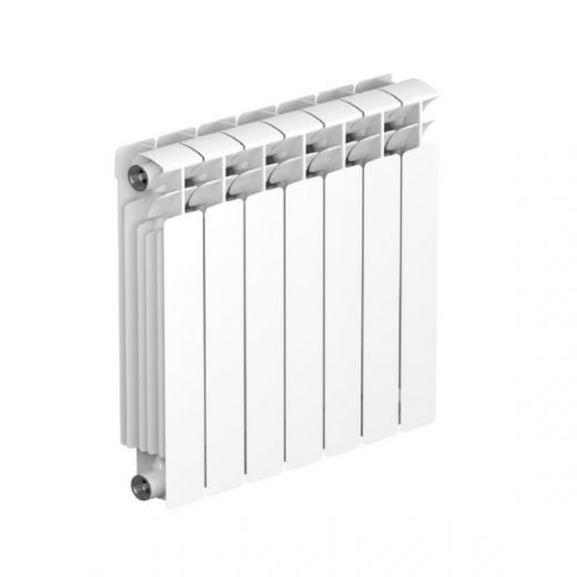 Радиатор биметаллический RIFAR BASE 500 7 секций, боковое подключение (белый RAL 9016)