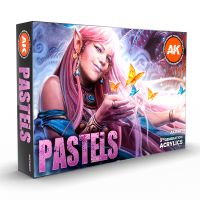 Набор красок AK Interactive: Pastels Colors