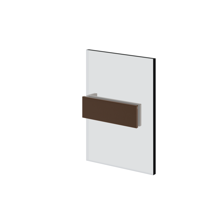 Зажим стена-стекло Gessi Rigato 67505