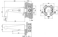 Gessi Cono смеситель для раковины 45088 схема 10 Gessi Cono смеситель для раковины 45088 схема 10