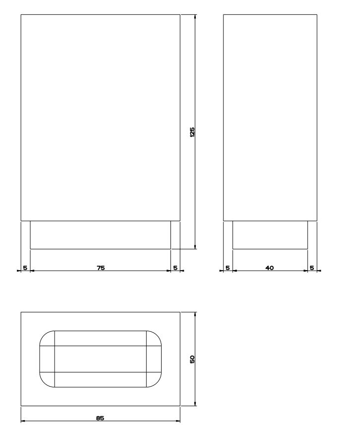 Стакан Gessi Rettangolo 20834 в различных отделках ФОТО