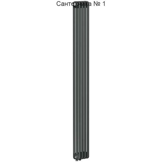 Радиатор стальной трубчатый RIFAR TUBOG 3180-04-DV1-TI, нижнее подключение (титан)