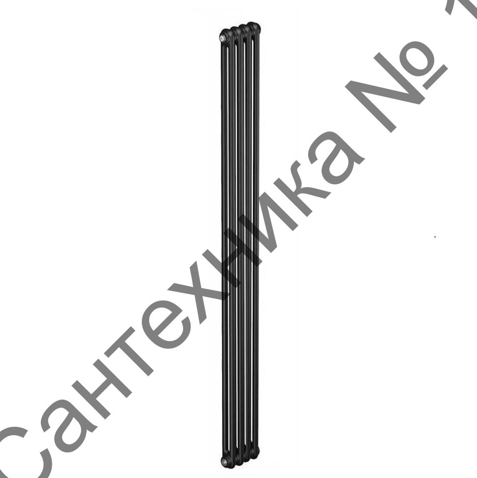 Радиатор стальной трубчатый RIFAR TUBOG 2180-04, боковое подключение (черный янтарь матовый)