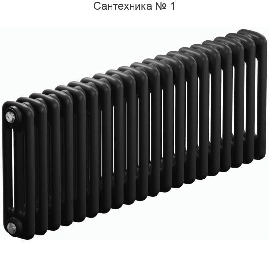 Радиатор стальной трубчатый RIFAR TUBOG 3037-20, боковое подключение (антрацит)