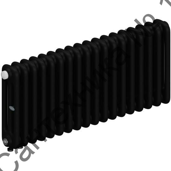 Радиатор стальной трубчатый RIFAR TUBOG 3037-24-DV1, нижнее подключение (антрацит)
