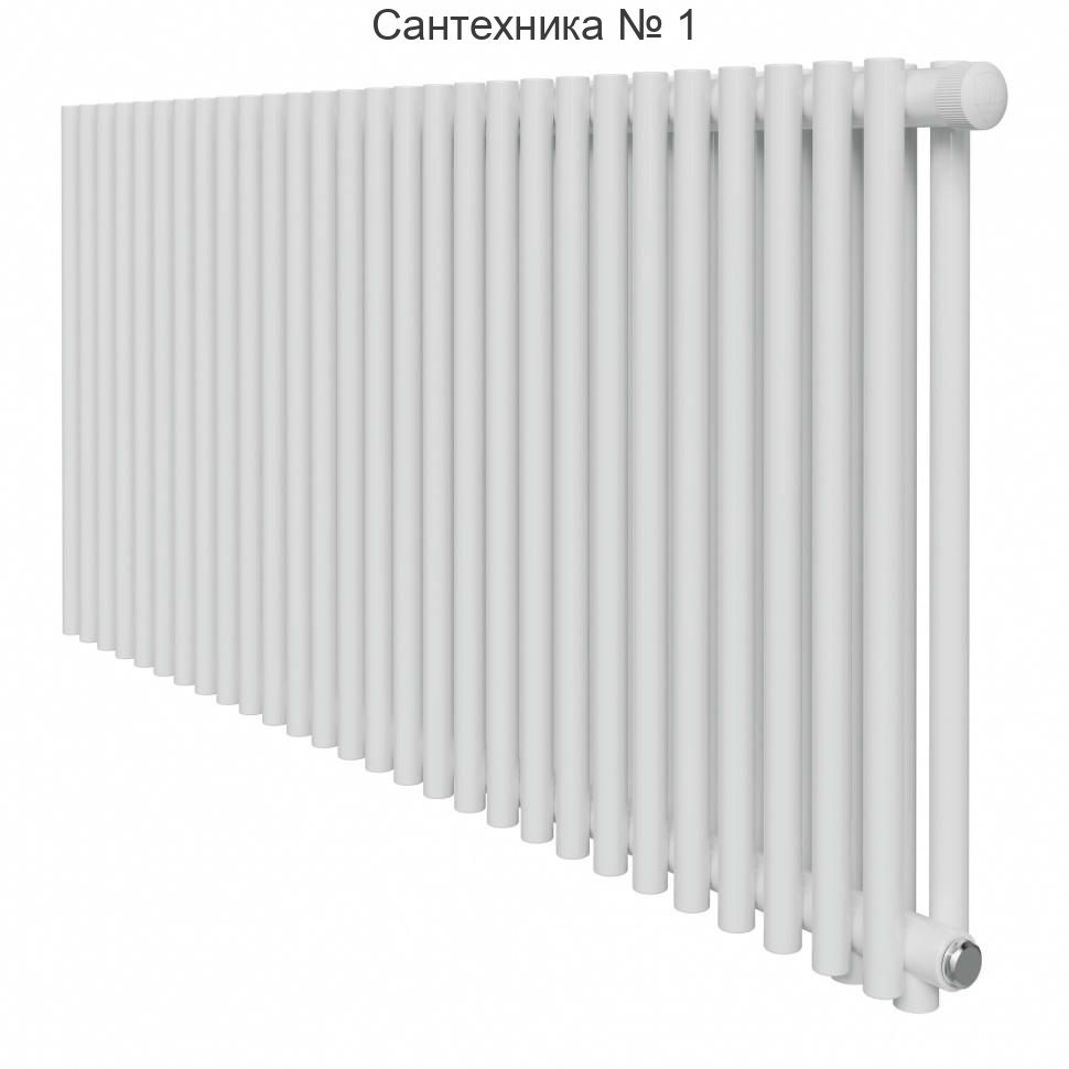 Дизайн-радиатор Shift R22 VC2050 - 24 секций, нижнее подключение RAL9016 Royal Thermo