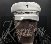 Фуражка кожаная капитанка Crossed
