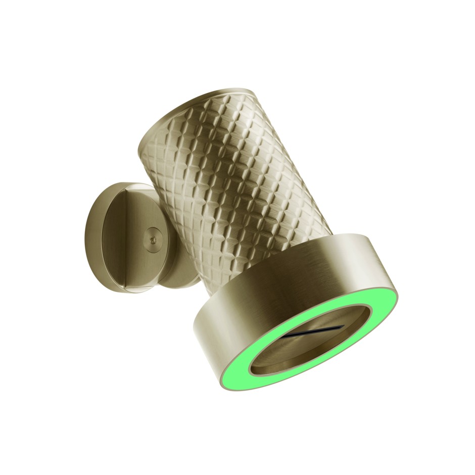 Душевая головка INTRECCIO Водопад Gessi Outdoor L с хромотерапией 57717