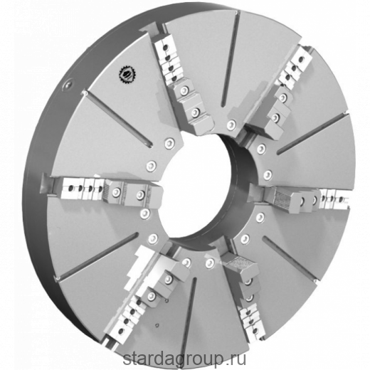Патрон токарный для закрепления детали большого диаметра 3807-800