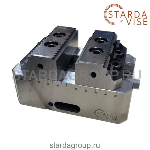 Тиски станочные самоцентрирующиеся для 5-ти осевой обработки ZDX-77-130 STARDA VISE