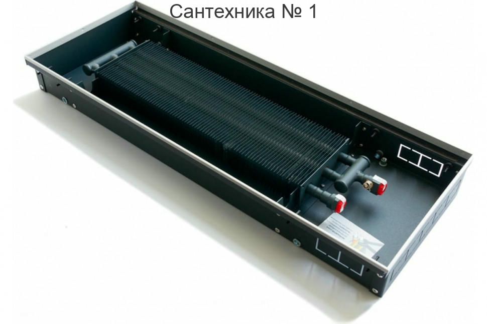 Конвектор внутрипольный водяной KVZ 150-105-4400 с естественной конвекцией Technowarm