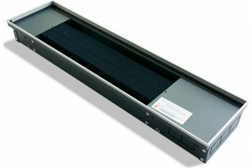 Конвектор внутрипольный водяной KVZV 420-120-3200 с принудительной конвекцией Technowarm