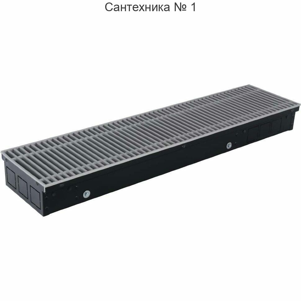 Конвектор внутрипольный водяной SCN 110.190.2400 с естественной конвекцией STOUT