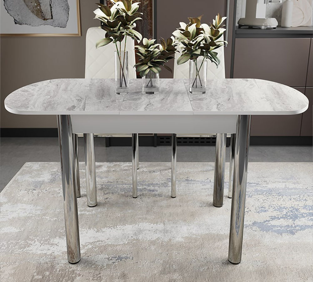 Европейский стол раздвижной пластик