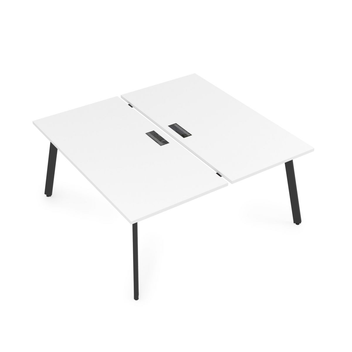 10БД.264 Стол системы Бенч, сдвоенный, на 2 рабочих места (1600*1235*750)