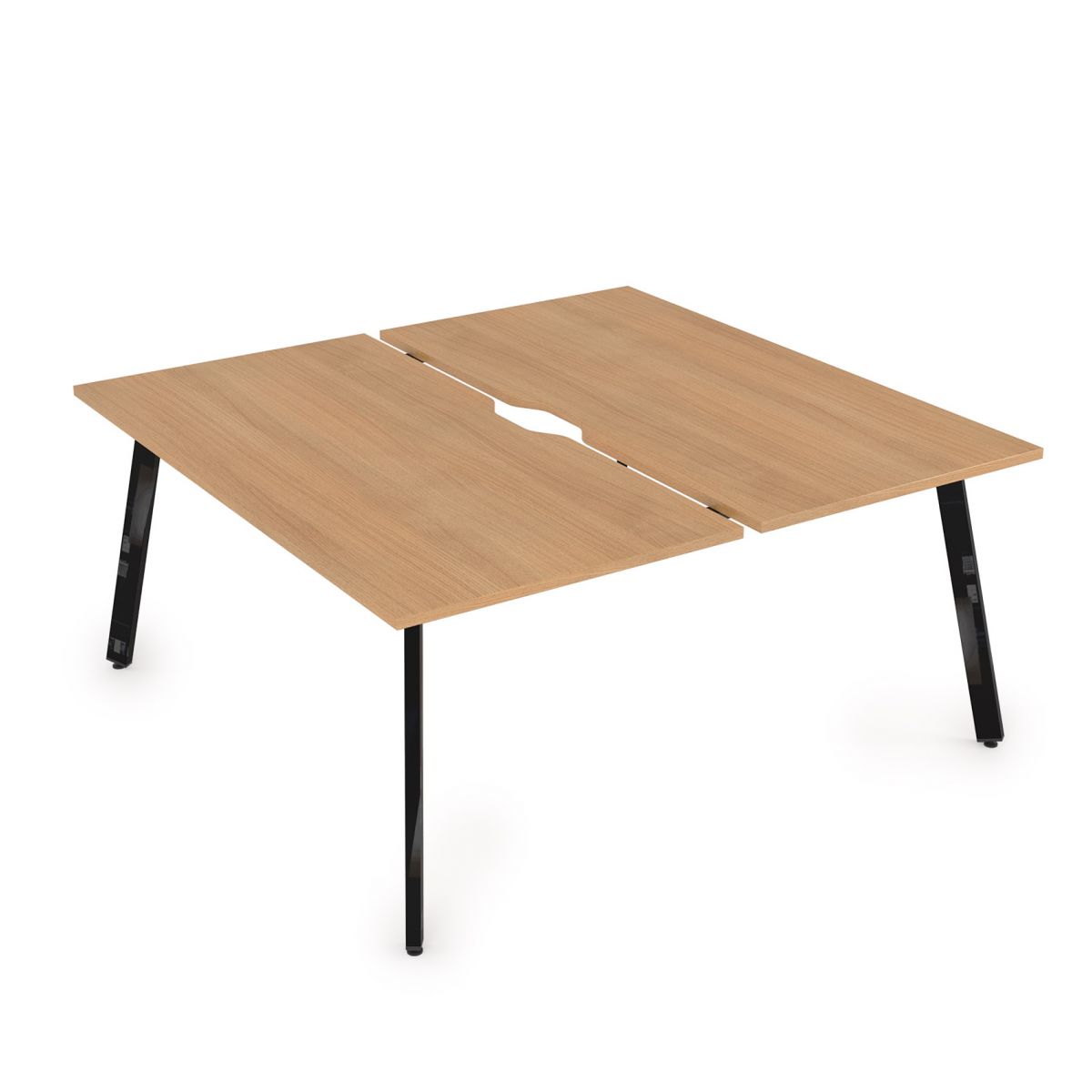 10БДВ.264 Стол системы БЕНЧ, сдвоенный, на 2 рабочих места (1600*1235*750)