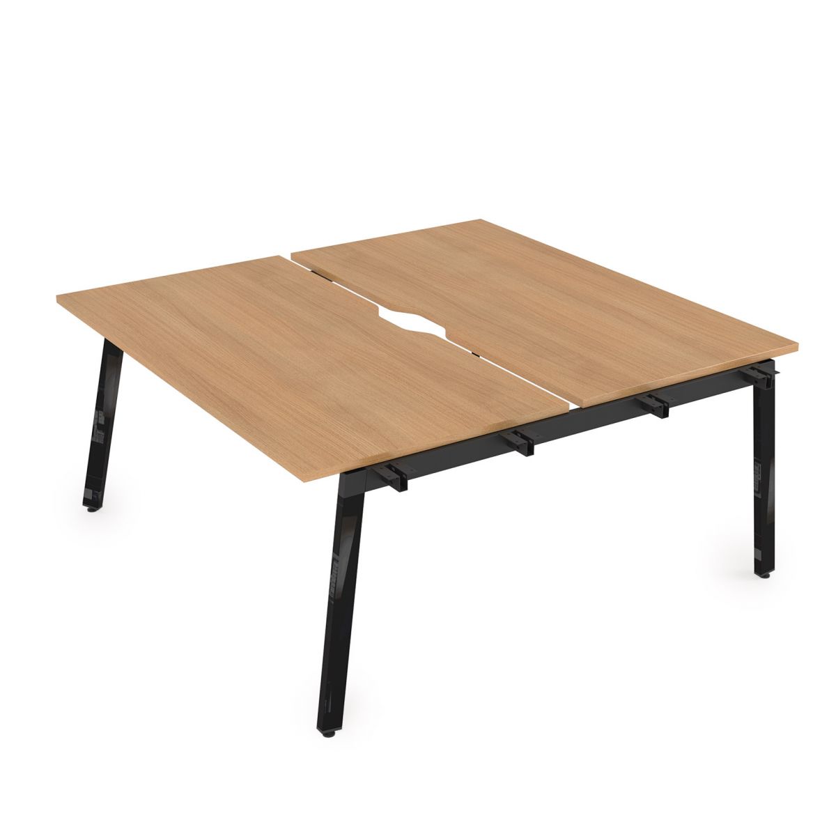 10БДНВ.268 Стол системы БЕНЧ, сдвоенный, на 2 рабочих места - начальный (1200*1235*750)