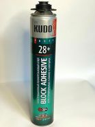 Клей-Пена для блоков и кирпича .KUDO 28+
