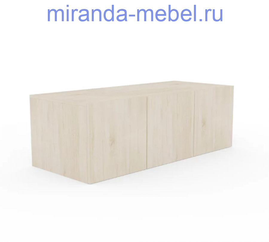 Антресоль Монблан New 1200 3-х дверный