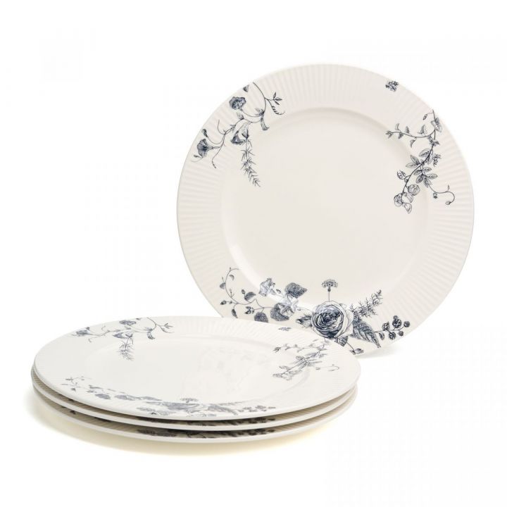 НАБОР ОБЕДЕННЫХ ТАРЕЛОК, 4 ШТ, 27 СМ