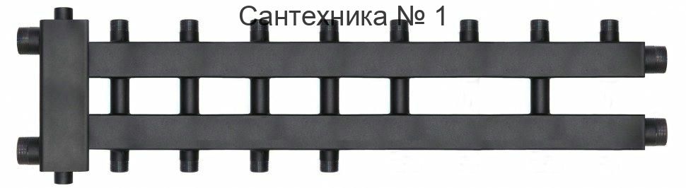 Коллектор с гидроразделителем WKD.R.85.К на 4+2+1 контуров до 85 кВт Warme