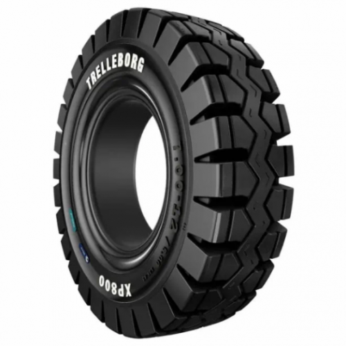 Шина цельнолитая 10.00-20 (290/95-20) XP800 Trelleborg (без бурта) /7.5-20