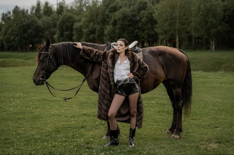 Шуба соболь новая модель