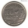Франция 100 франков 1954
