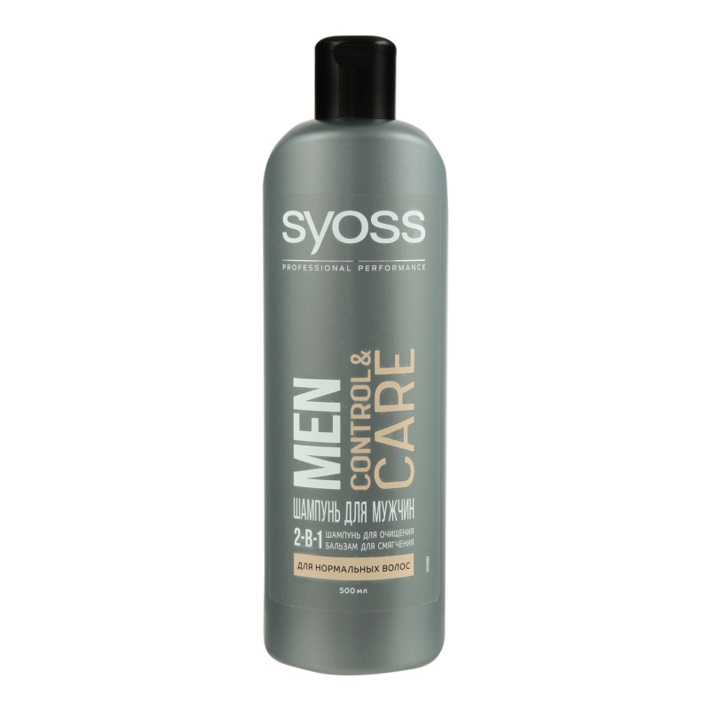 Шампунь-бальзам Syoss Men Control & Care 2в1 для нормальных волос 500 мл