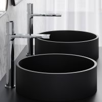 смеситель для раковины-чаши AQG Tube 01TUB120CR