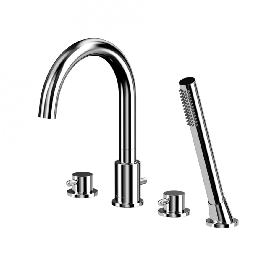 Изображение Смеситель для ванны на 4 отверстия WHITECROSS Y Y1232CR хром