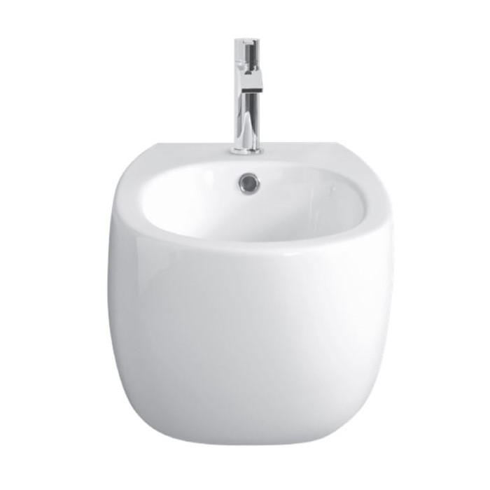 Биде Nic Design Milk с 1 отверстием подвесное 34,5x52x28,5 004 278