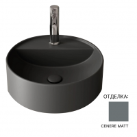 Накладная раковина Nic Design Mod 42x42 см 001 134 без отверстий под смеситель схема 1