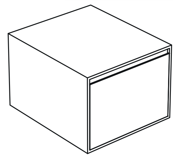 Изображение Ящик Nic Design Velo 010 849 под консоль 021 805
