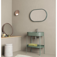 Зеркало круглое Nic Design Parentesi 012 789 80x50 см с подсветкой схема 1