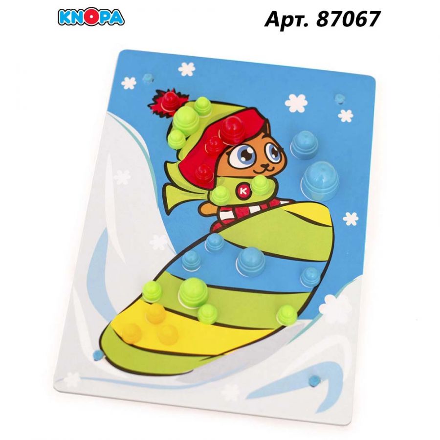 Мозаика "Рисуй, стирай 3" КНОПА