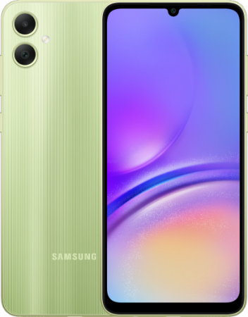 Смартфон Samsung Galaxy A05 4/128 ГБ, Dual nano SIM, светло-зеленый EU