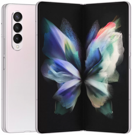 Смартфон Samsung Galaxy Z Fold3 12/256 ГБ, Dual: nano SIM + eSIM, серебряный