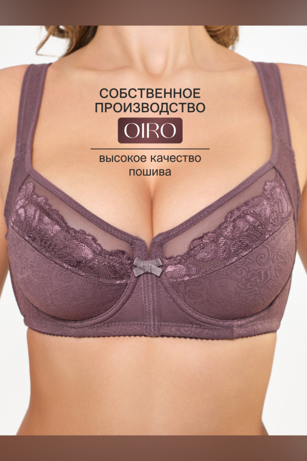 Бюстгальтер кружевной MARIA 2801 OIRO [фиолетовый]