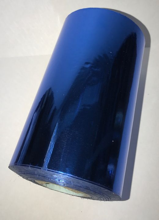 Фольга для ткани HX760 Blue 152, Рулонная, 640/210 мм, 120 м, синяя