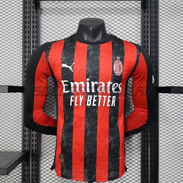 Домашняя форма Milan(длинный рукав/игровая версия) 25/26