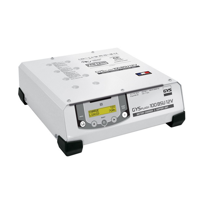 GYS GYSFLASH 100 BSU 12V - 5m проф. инверторное зарядное устройство с автоматическим управлением
