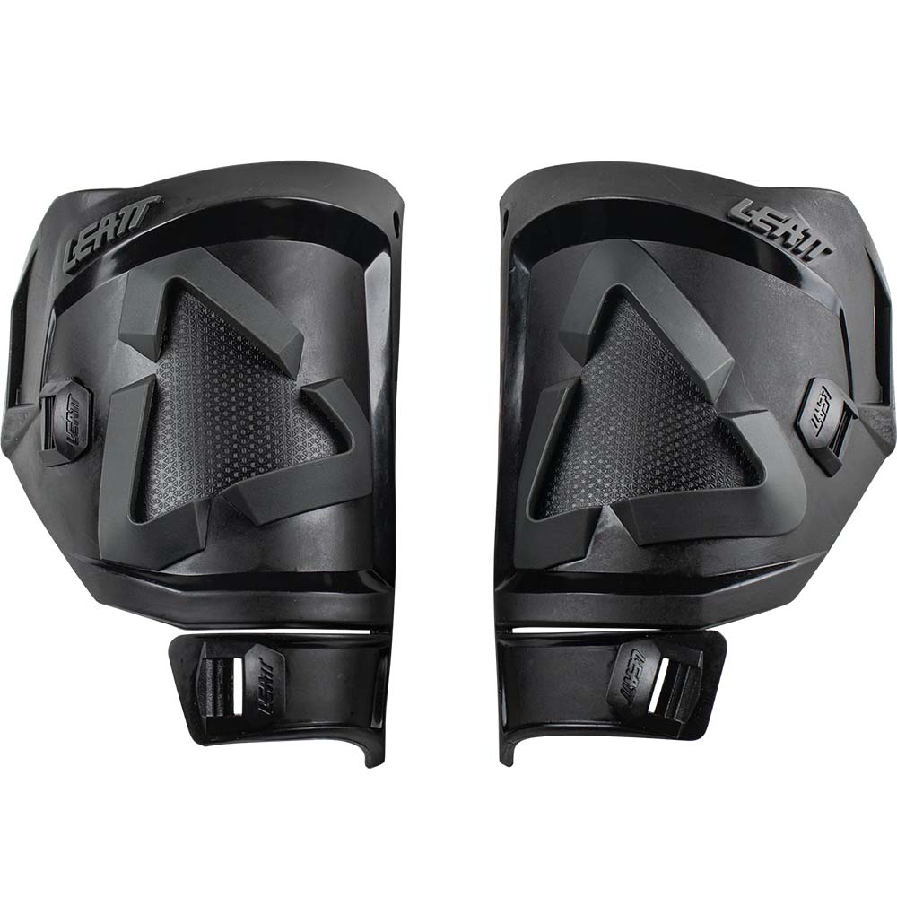 Комплект защитных пластин к мотоботам Leatt 5.5 FlexLock Shin Plate Kit Black (2026)